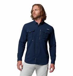 Сорочка Columbia Bahama™ Elite LS Shirt M - синя