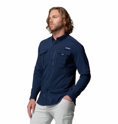 Сорочка Columbia Bahama™ Elite LS Shirt M - синя