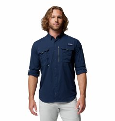 Сорочка Columbia Bahama™ Elite LS Shirt M - синя