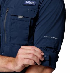 Сорочка Columbia Bahama™ Elite LS Shirt M - синя