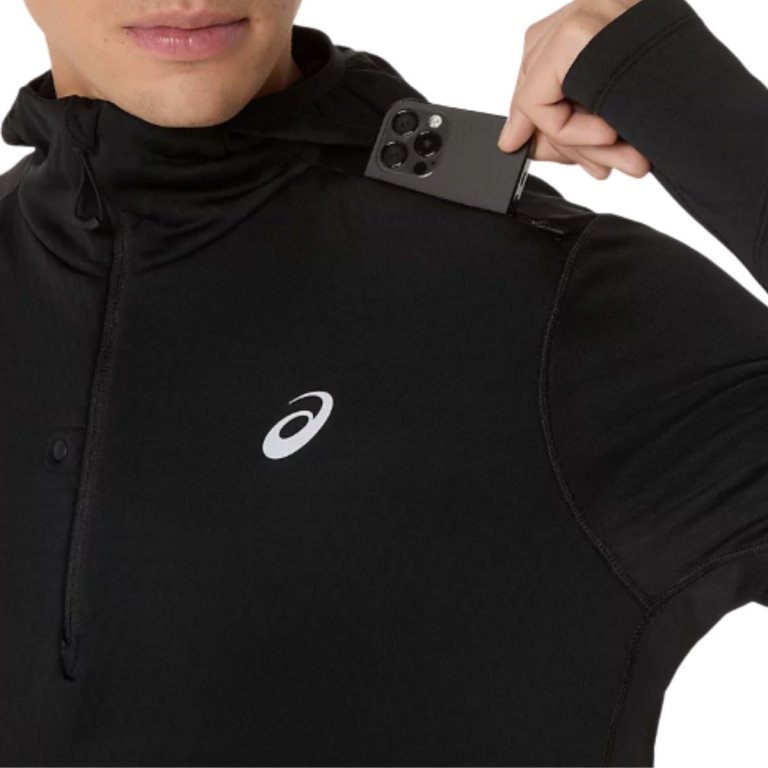 Худі Asics Road Winter LS Hoodie M - чорне