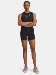 Шорти UA Project Rock Middie Short Wmn Black