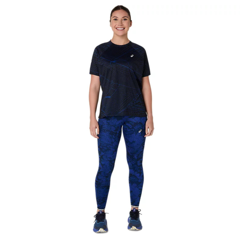 Легінси Asics Road Lite-Show Tight W Legges - чорно/сині