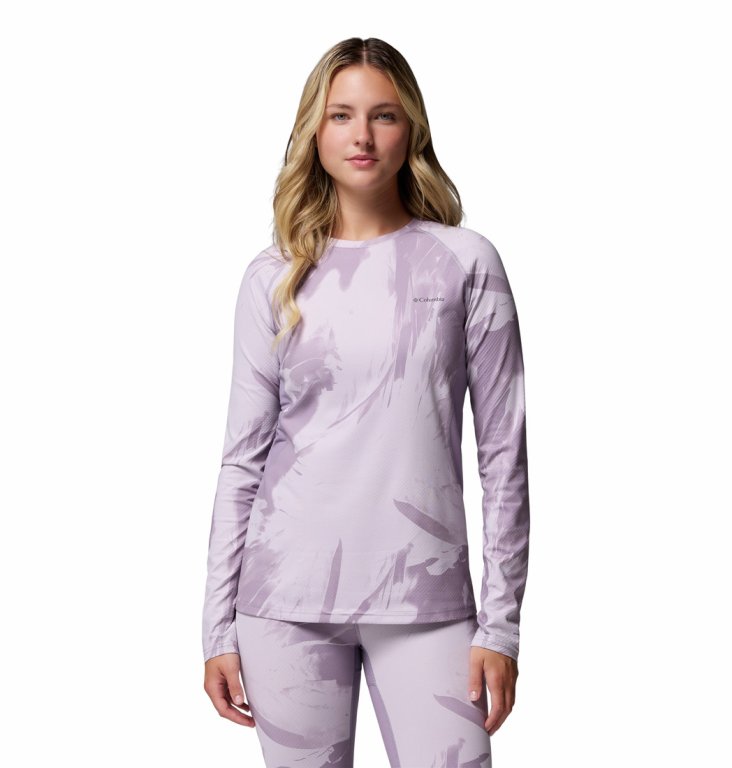 Футболка Columbia Omni-Heat Infinity™ Knit LS Crew W - фіолетова