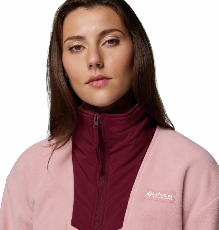 Кофта Columbia Sequoia Grove™ Full Zip Fleece W - рожева