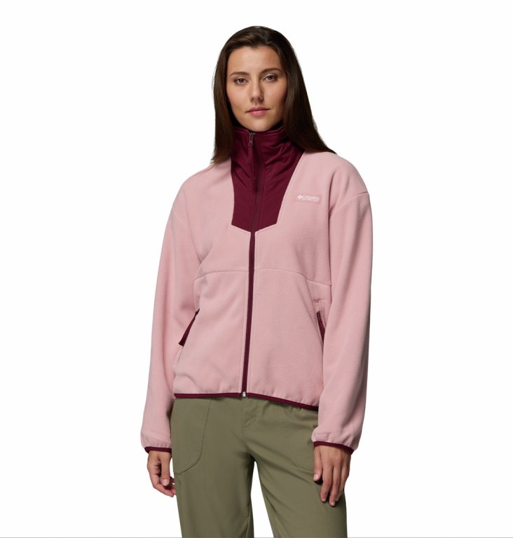Кофта Columbia Sequoia Grove™ Full Zip Fleece W - рожева