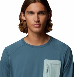 Футболка Columbia Tech™ Crew M - синя