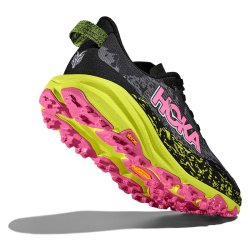 Кросівки Hoka Speedgoat 6 Вт - чорно/зелено/рожеве
