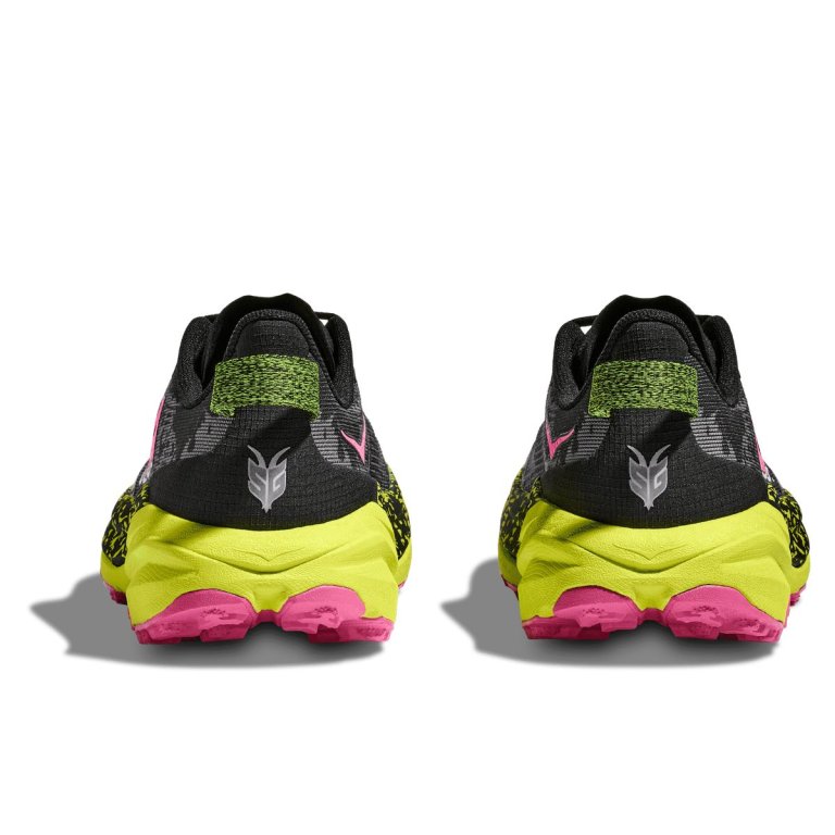 Кросівки Hoka Speedgoat 6 Вт - чорно/зелено/рожеве