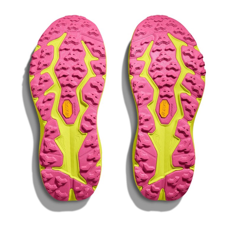 Кросівки Hoka Speedgoat 6 Вт - чорно/зелено/рожеве