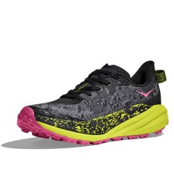 Кросівки Hoka Speedgoat 6 Вт - чорно/зелено/рожеве