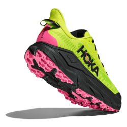 Кросівки Hoka Challenger 8 M - зелено/чорно/рожеві