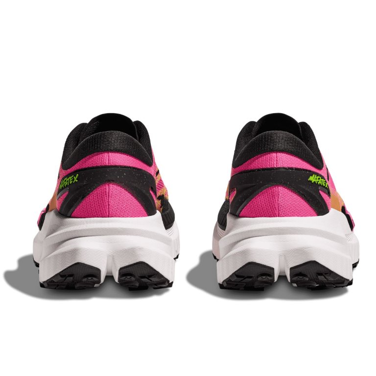 Кросівки Hoka Mafate X M - рожево/жовто/чорні
