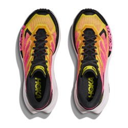 Кросівки Hoka Mafate X W - рожево/жовті/чорні