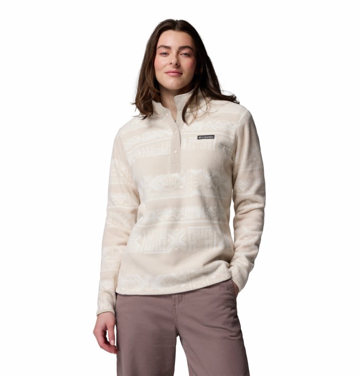 Світшот Columbia Benton Springs™ 1/2 Snap W - бежевий