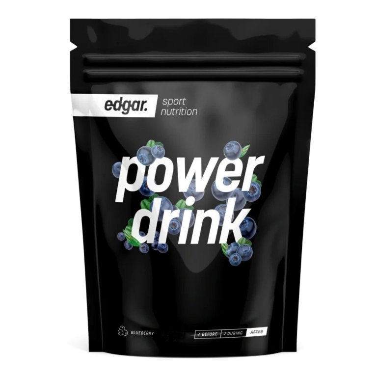 Edgar Powerdrink 600 g - borůvka