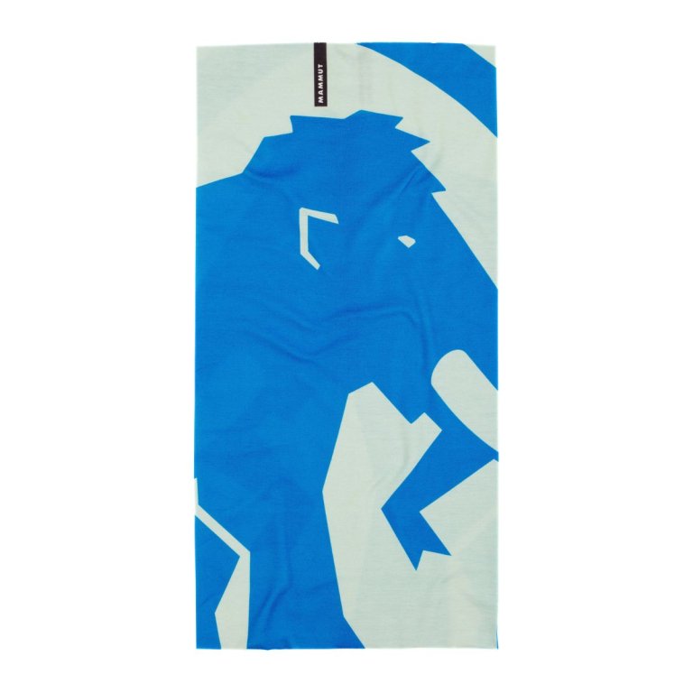 Шарф-баф Mammut Neck Gaiter Logo Neckwarmer - синьо/сірий