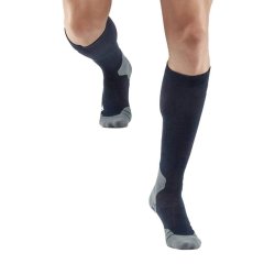 Шкарпетки CEP Light Merino Socks M - чорно/сірі