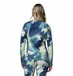 Футболка Columbia Omni-Heat Infinity™ Knit LS Crew W - синьо/біла