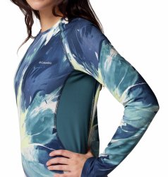 Футболка Columbia Omni-Heat Infinity™ Knit LS Crew W - синьо/біла