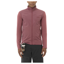 Кофта Salomon Essential Lightwarm Hybrid M - рожева
