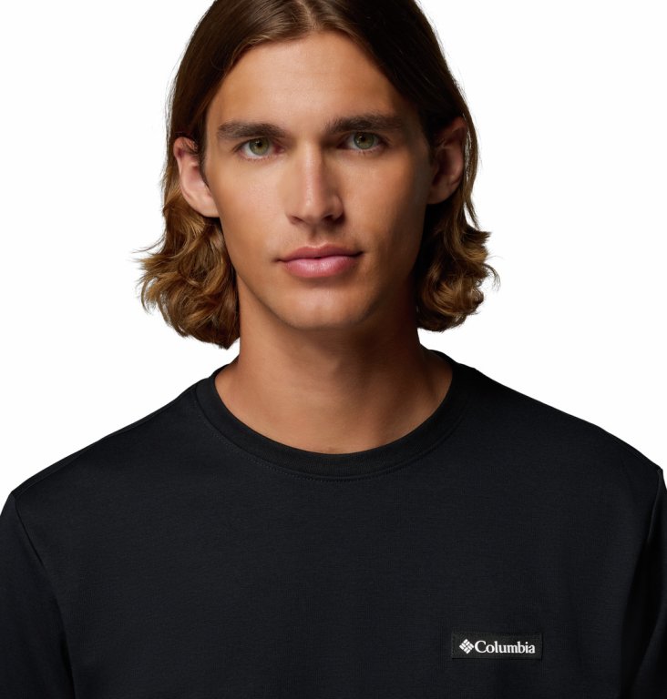 Футболка Columbia Planetary Point™ LS Graphic Tee M - чорна
