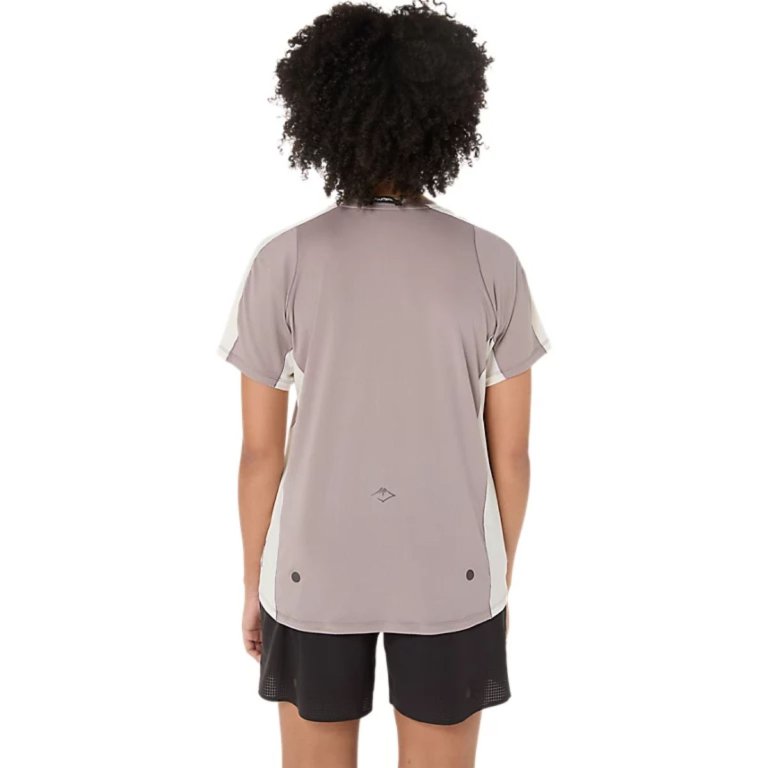 Футболка Asics Fujitrail Elite SS Top W - сіра
