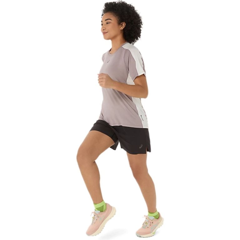 Футболка Asics Fujitrail Elite SS Top W - сіра
