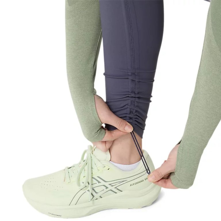 Легінси Asics Nagino Run Adjustable Tight W - фіолетові