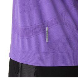 Футболка Asics Road Seamless SS Top M - фіолетова