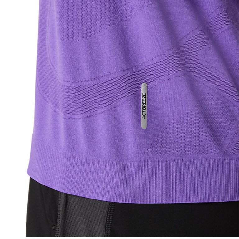 Футболка Asics Road Seamless SS Top M - фіолетова