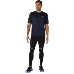 Футболка Asics Road Lite-Show SS Top M - синьо/чорна