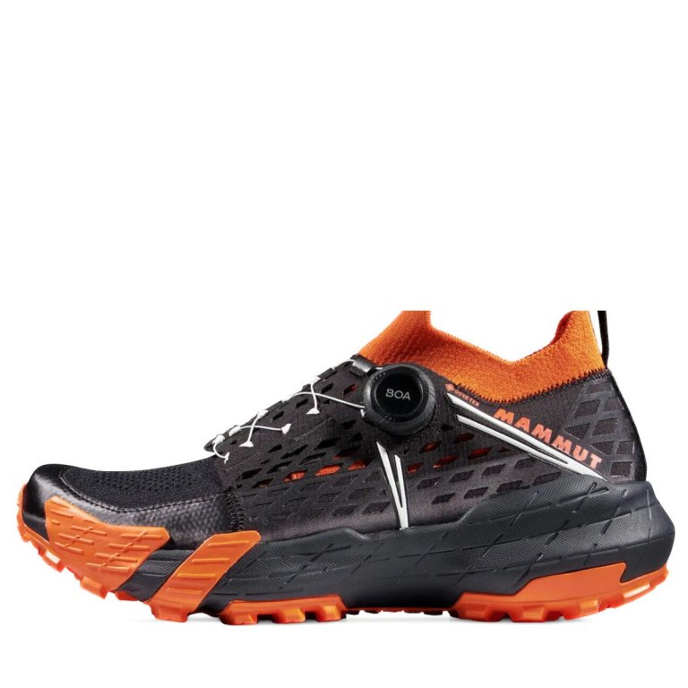 Кросівки Mammut Aenergy TR BOA® Mid GTX W - чорно/помаранчеві