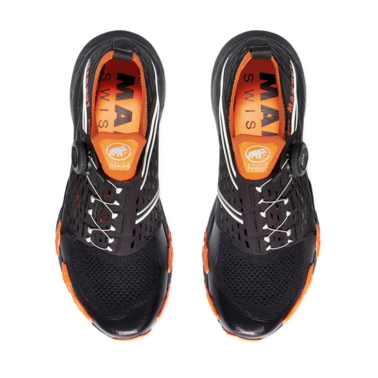 Кросівки Mammut Aenergy TR BOA® Mid GTX W - чорно/помаранчеві
