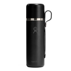 Термос з чашкою Hydro Flask 28 унцій (828 мл) - чорний