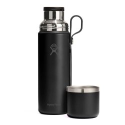 Термос з чашкою Hydro Flask 28 унцій (828 мл) - чорний