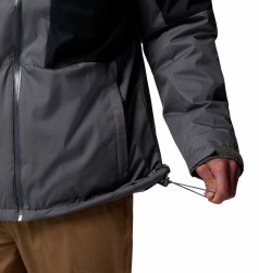 Куртка Columbia Point Park™ II Insulated Jacket M - сіро/чорна