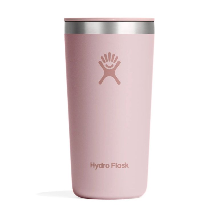 Термочашка Hydro Flask 12 унцій (355 мл) All Around Tumbler Press-In Lid - рожева
