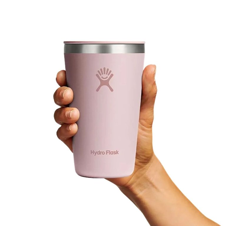 Термочашка Hydro Flask 12 унцій (355 мл) All Around Tumbler Press-In Lid - рожева