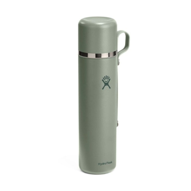 Термос з чашкою Hydro Flask 36 унцій (1,06 мл) - зелений