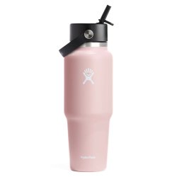 Термос Hydro Flask 32 унції Wide Flex Straw Travel Bottle (946 мл) - рожевий