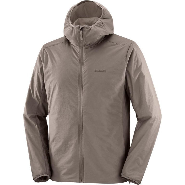 Куртка Salomon Mountain Flex Jkt HD M - сіра