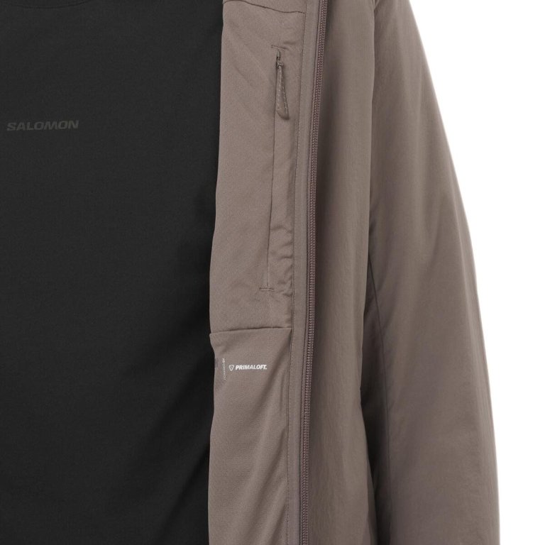 Куртка Salomon Mountain Flex Jkt HD M - сіра