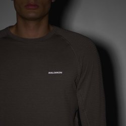Світшот Salomon Essential Lightwarm CN M - сірий