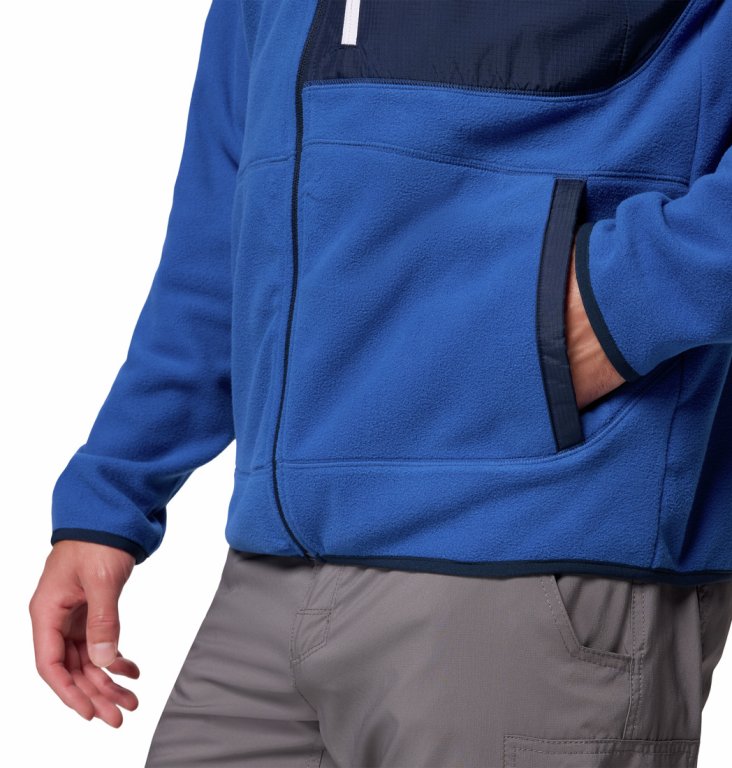 Кофта Columbia Fast Trek™ Overlay Hooded Hooded Full Zip M - синя