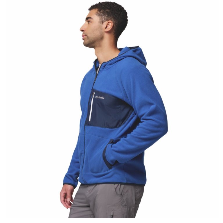 Кофта Columbia Fast Trek™ Overlay Hooded Hooded Full Zip M - синя