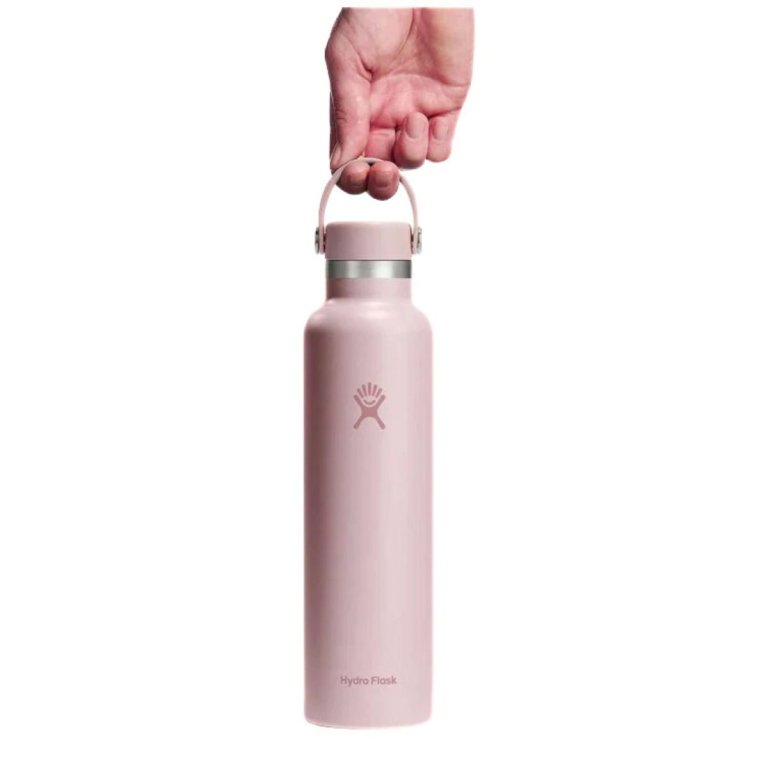 Термопляшка Hydro Flask 24 унції (710 мл) Standard Flex Cap - рожева
