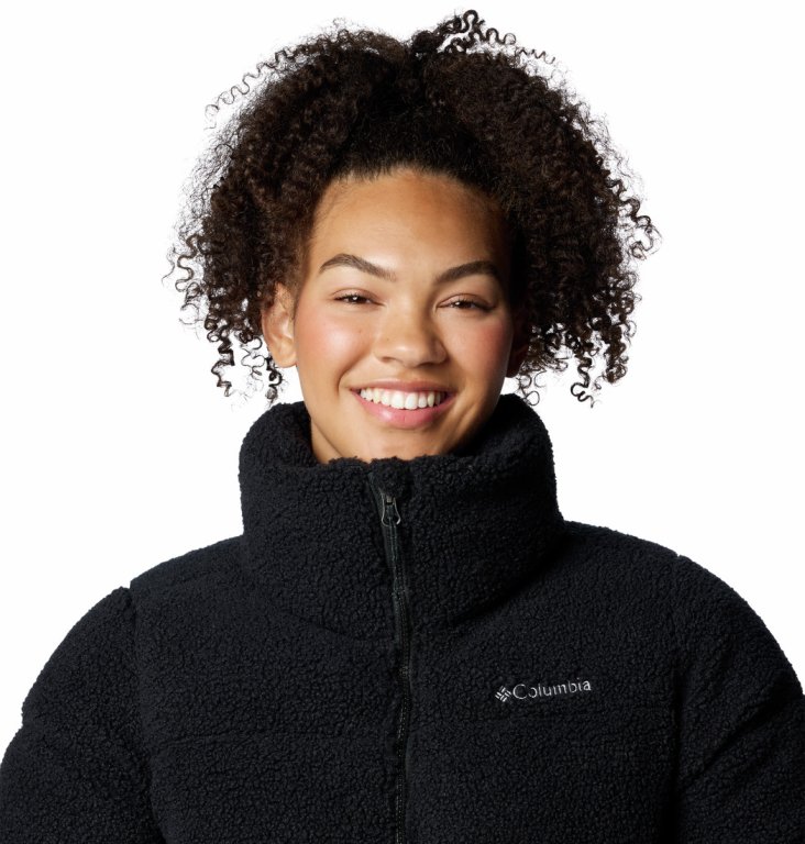 Куртка Columbia Puffect™ Sherpa Jacket W - чорна