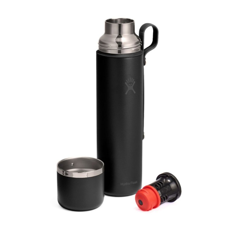 Термос з чашкою Hydro Flask 36 унцій (1,06 мл) - чорний