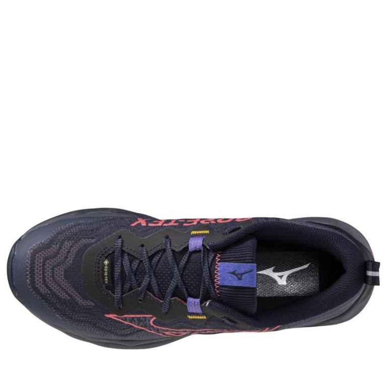 Кросівки Mizuno Wave Daichi 9 GTX W - чорно/сині